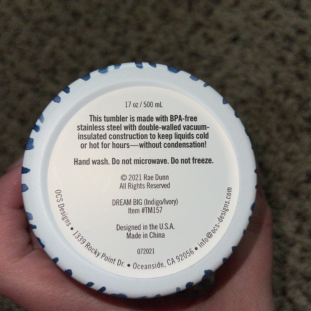 Dream Big Rae Dunn Tumbler - Picture 4 of 4